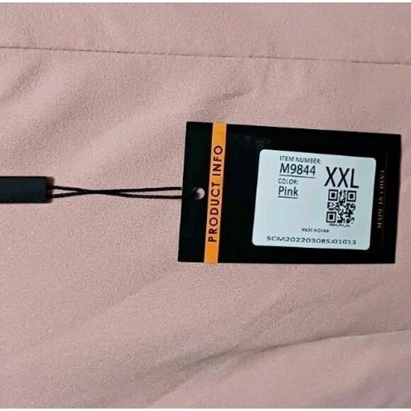 NEW Miusol Womens Retro Crew Neck Ruffle Style Pink Dress Party Wedding Size XXL - Picture 6 of 6